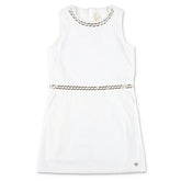 Sleeveless Crepe Dress